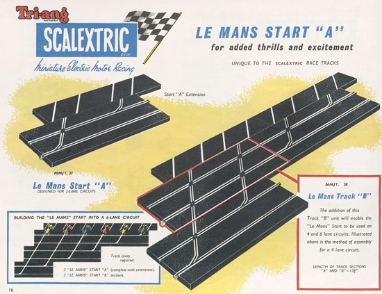 Seite 16 Scalextric Miniature Electric Motor Racing 1961