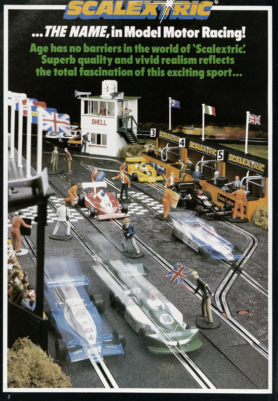 Adventures with Scalextric catalogue 1981