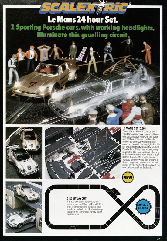 Adventures with Scalextric catalogue 1981