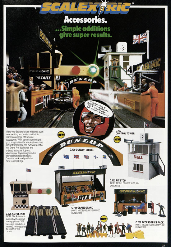 Adventures with Scalextric catalogue 1981