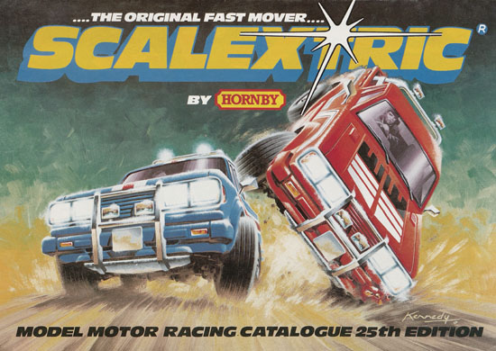 Scalextric Electric Motor Racing catalogue 1984