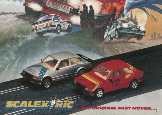 Scalextric Electric Motor Racing catalogue 1984