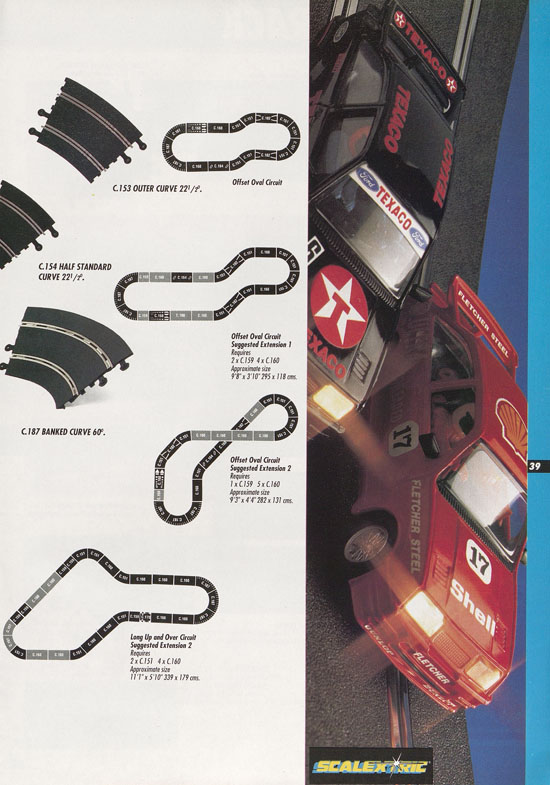 Scalextric Electric Motor Racing catalogue 1992