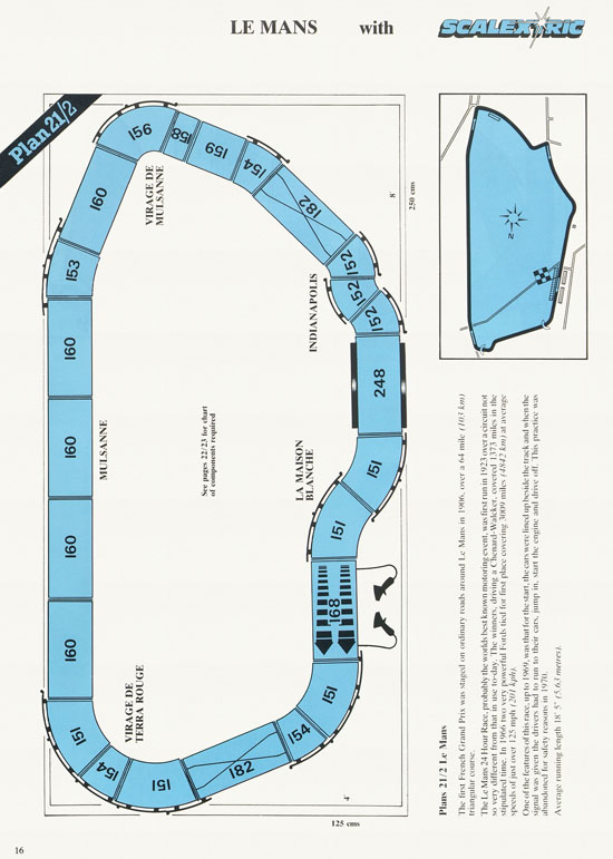 Scalextric 27 Circuits for Model Motor racing 1989