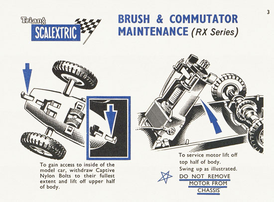 Seite 3 Scalextric Instruction manual 1962
