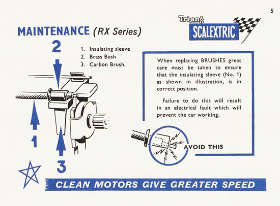 Seite 5 Scalextric Instruction manual 1962