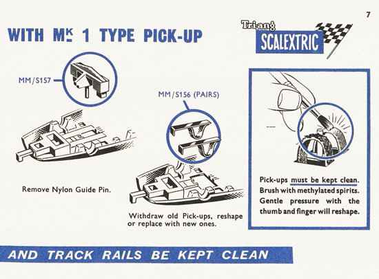 Scalextric Instruction manual 1962