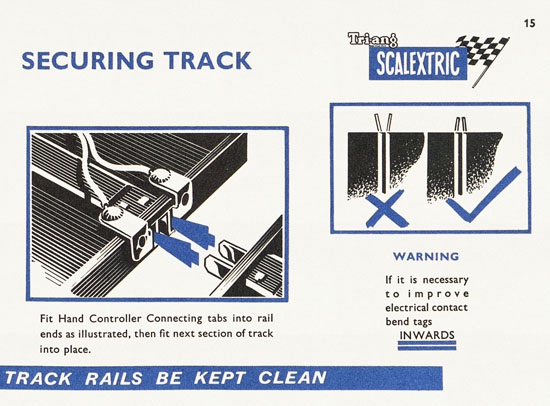 Seite 15 Scalextric Instruction manual 1962