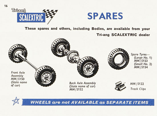 Seite 16 Scalextric Instruction manual 1962
