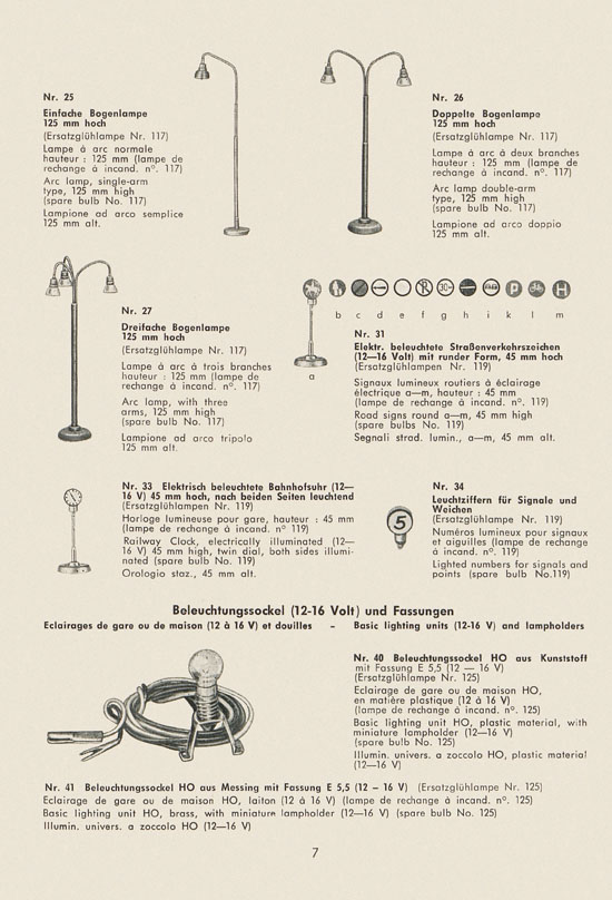 Schneider Modellbahnzubehör 1967