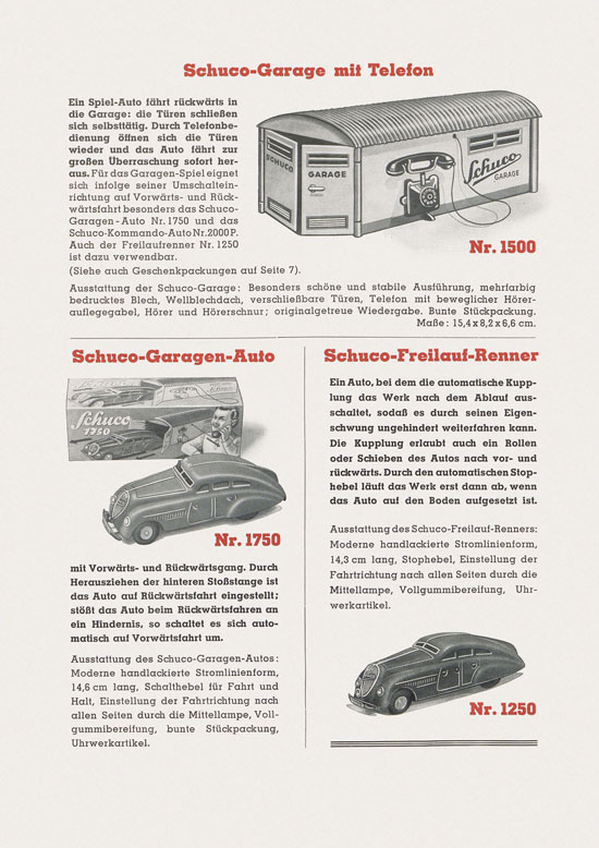 Seite 3 25 Jahre Schuco Prospekt 1938
