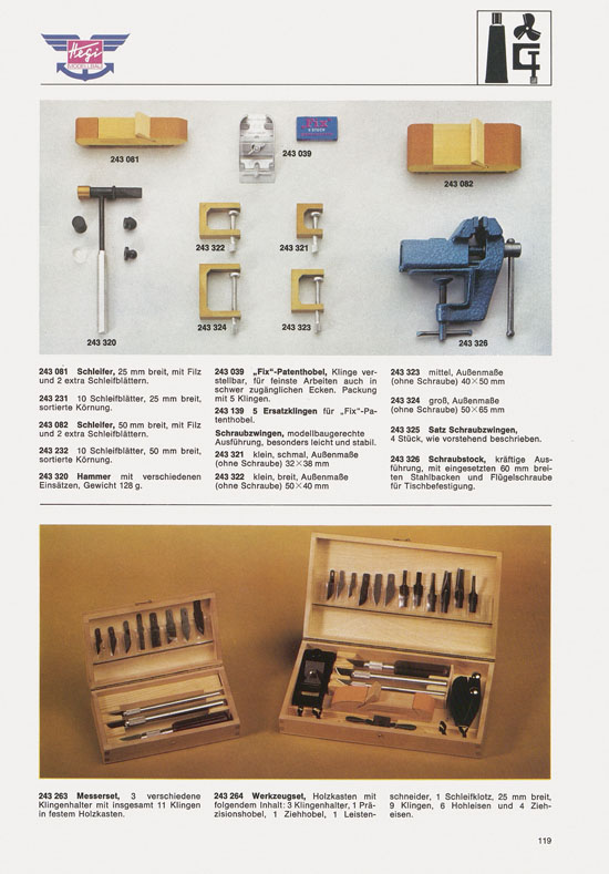 Hegi Modellbau Katalog 1976