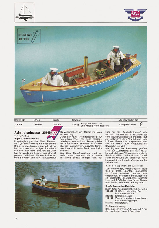 Hegi Modellbau Katalog 1976