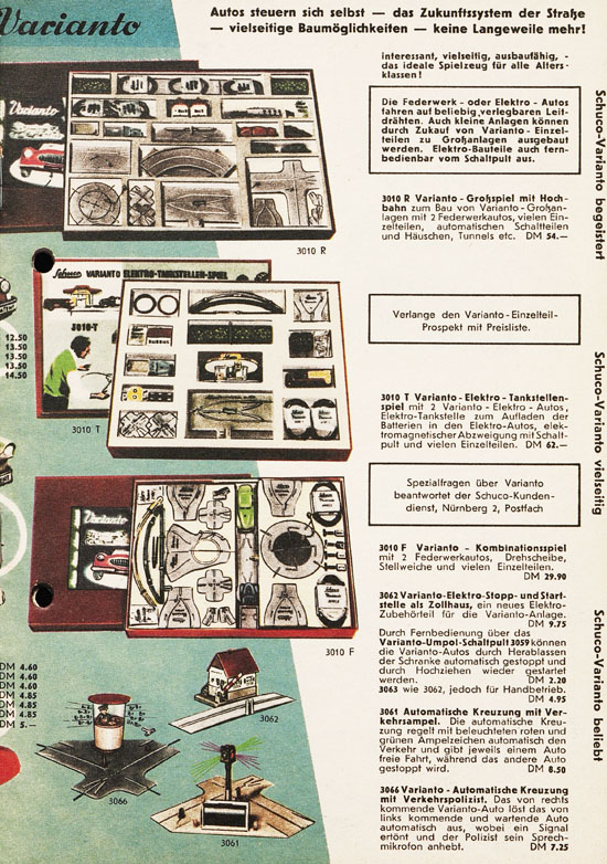 Schuco Katalog 1959-1960