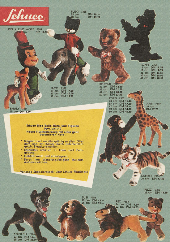 Schuco Katalog 1959-1960