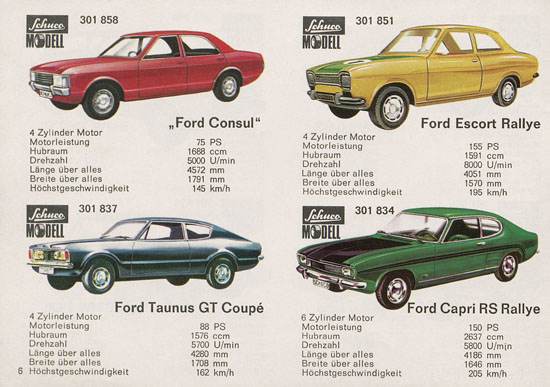 Seite 6 Schuco Modelle 1970