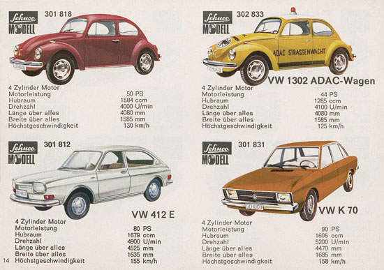 Seite 14 Schuco Modelle 1970
