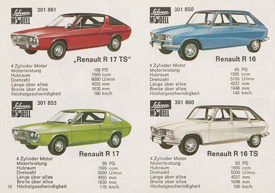 Seite 16 Schuco Modelle 1970