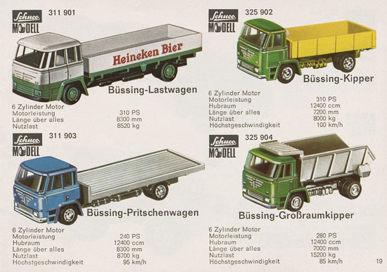 Seite 19 Schuco Modelle 1970