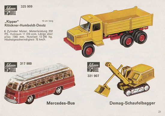 Seite 21 Schuco Modelle 1970