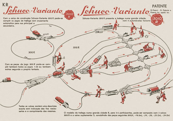 Schuco Varianto 3010 catalogo 1953