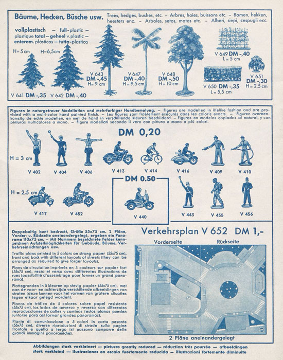 Siku Katalog 1962, Preisliste 1962, Bildpreisliste 1962, Verkehrsmodelle 1962