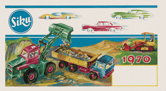 Seite 1 Siku Super Serie Zinkguß-Modelle Katalog 1970