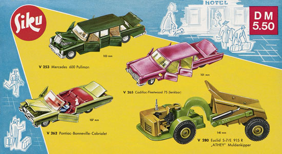 Seite 12 Siku Katalog 1971, Preisliste 1971, Bildpreisliste 1971, Verkehrsmodelle 1971, Siku Zinkgußmodelle 1971, Siku V-Serie 1971