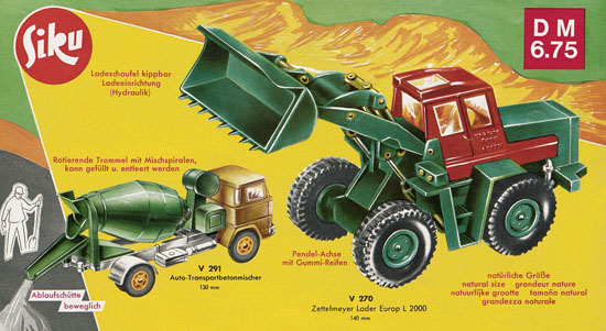 Seite 14 Siku Katalog 1971, Preisliste 1971, Bildpreisliste 1971, Verkehrsmodelle 1971, Siku Zinkgußmodelle 1971, Siku V-Serie 1971