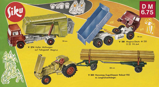Seite 15 Siku Katalog 1971, Preisliste 1971, Bildpreisliste 1971, Verkehrsmodelle 1971, Siku Zinkgußmodelle 1971, Siku V-Serie 1971