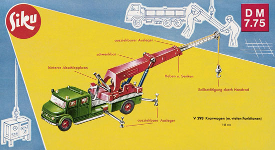 Seite 18 Siku Katalog 1971, Preisliste 1971, Bildpreisliste 1971, Verkehrsmodelle 1971, Siku Zinkgußmodelle 1971, Siku V-Serie 1971
