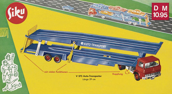 Seite 20 Siku Katalog 1971, Preisliste 1971, Bildpreisliste 1971, Verkehrsmodelle 1971, Siku Zinkgußmodelle 1971, Siku V-Serie 1971