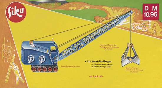 Seite 23 Siku Katalog 1971, Preisliste 1971, Bildpreisliste 1971, Verkehrsmodelle 1971, Siku Zinkgußmodelle 1971, Siku V-Serie 1971