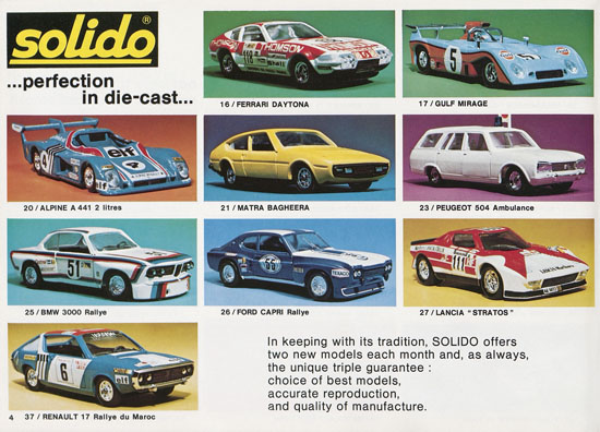 Seite 4 Solido catalog 1976