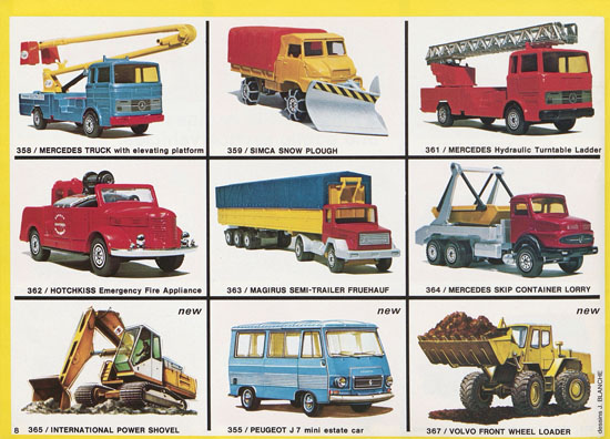 Solido catalog 1976