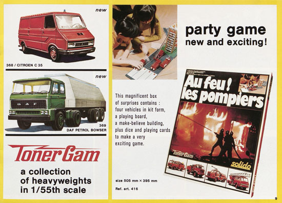Seite 9 Solido catalog 1976