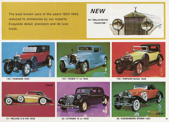 Seite 11 Solido catalog 1976