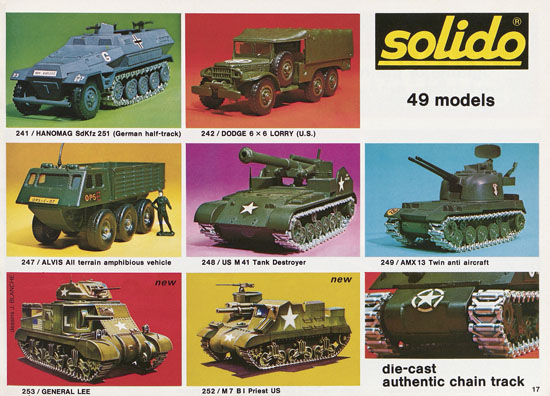 Seite 17 Solido catalog 1976