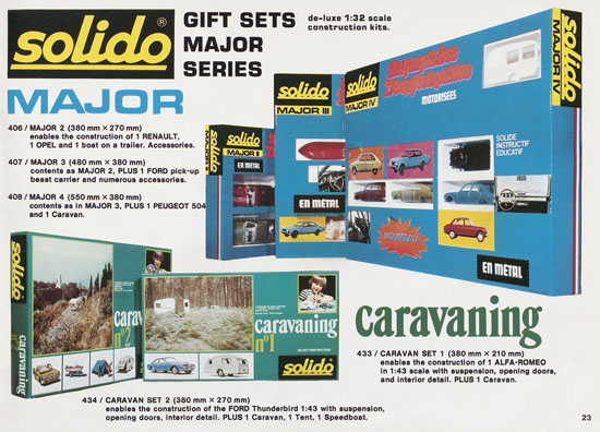 Solido catalog 1976