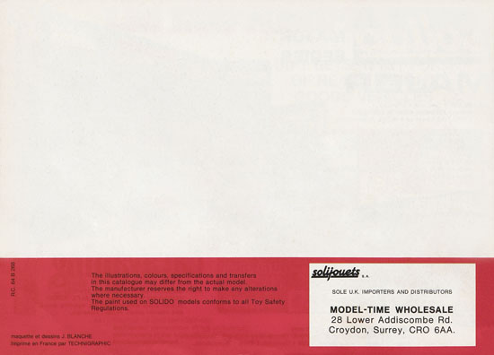 Seite 24 Solido catalog 1976