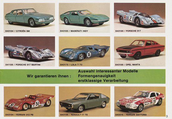 Solido Katalog 1975
