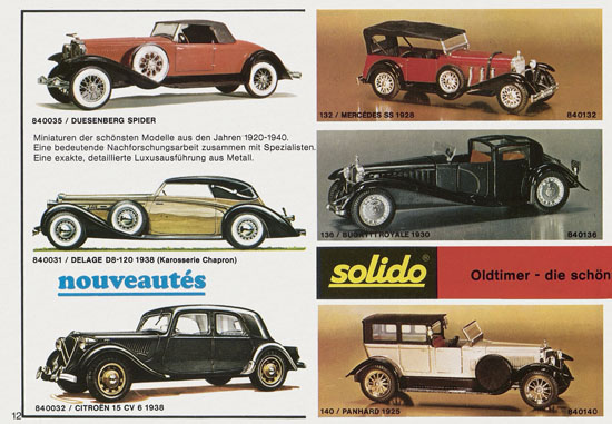 Solido Katalog 1975