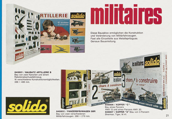 Solido Katalog 1975