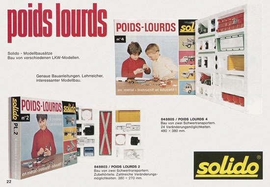 Solido Katalog 1975