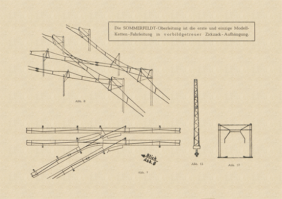 Sommerfeldt Oberleitungen Katalog 1951-1952