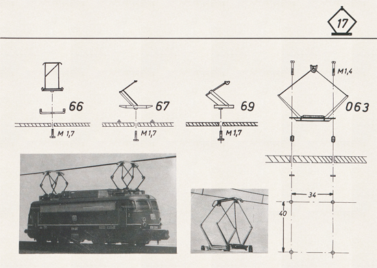 Sommerfeldt Modelloberleitung um 1965