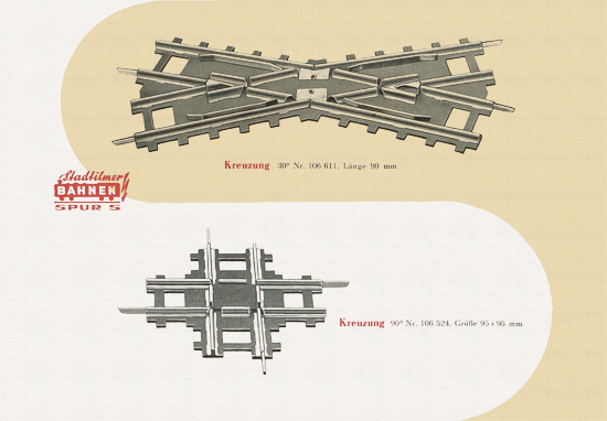 Stadtilmer Bahnen Spur S Katalog 1959