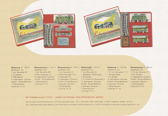 Stadtilmer Bahnen Spur S Katalog 1959