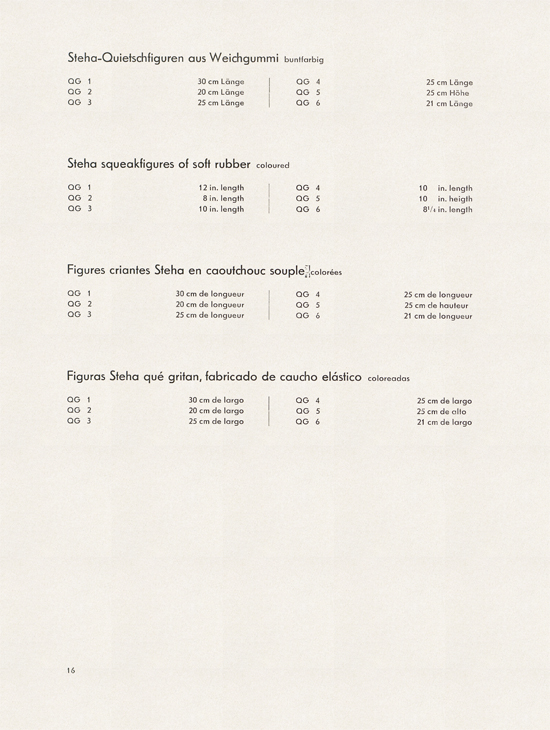 Steha Katalog 1958