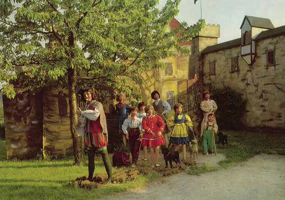 Steha-Märchenschau Postkarte Der Rattenfänger von Hameln